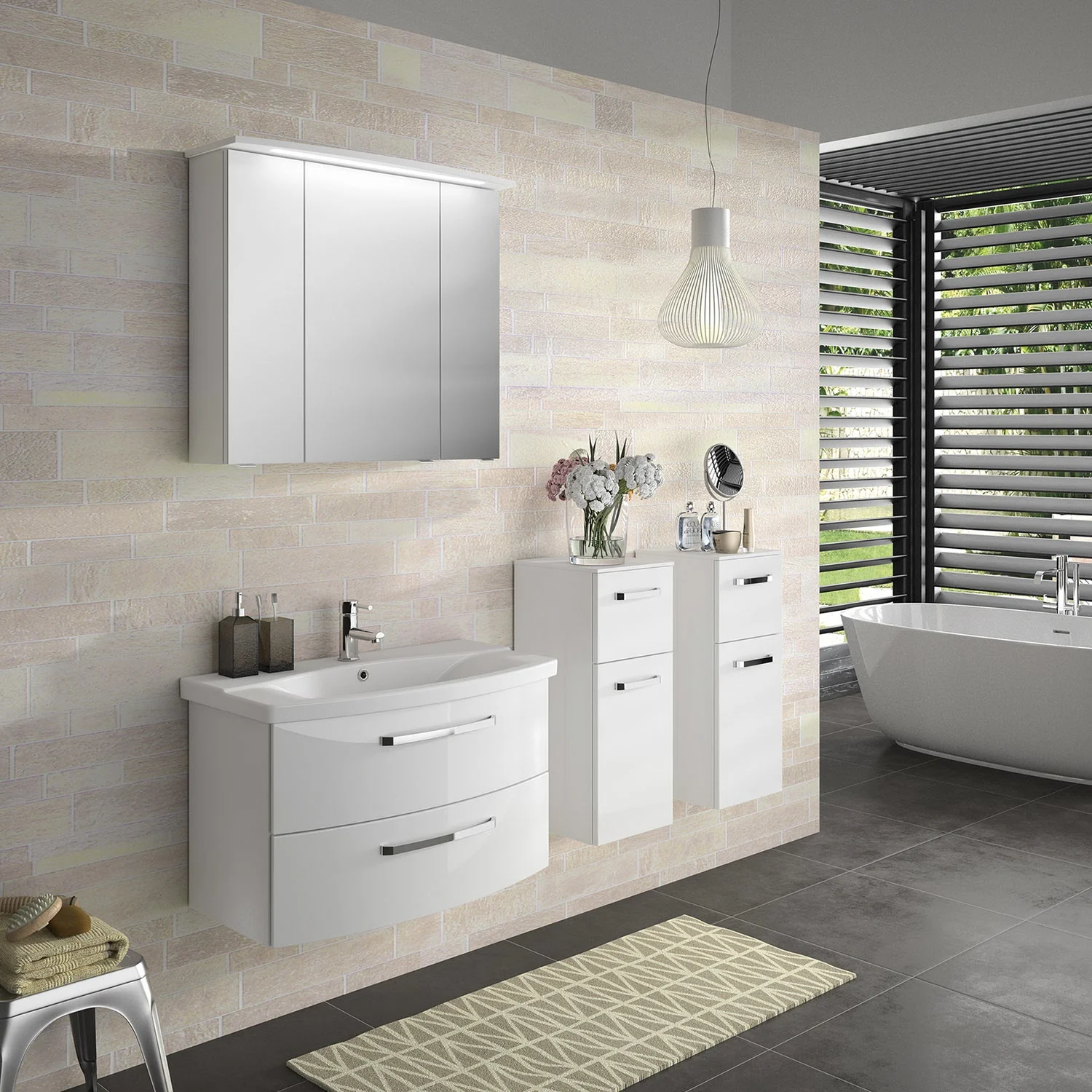 Pelipal Serie 4010 Waschtisch 84 cm Bild 3