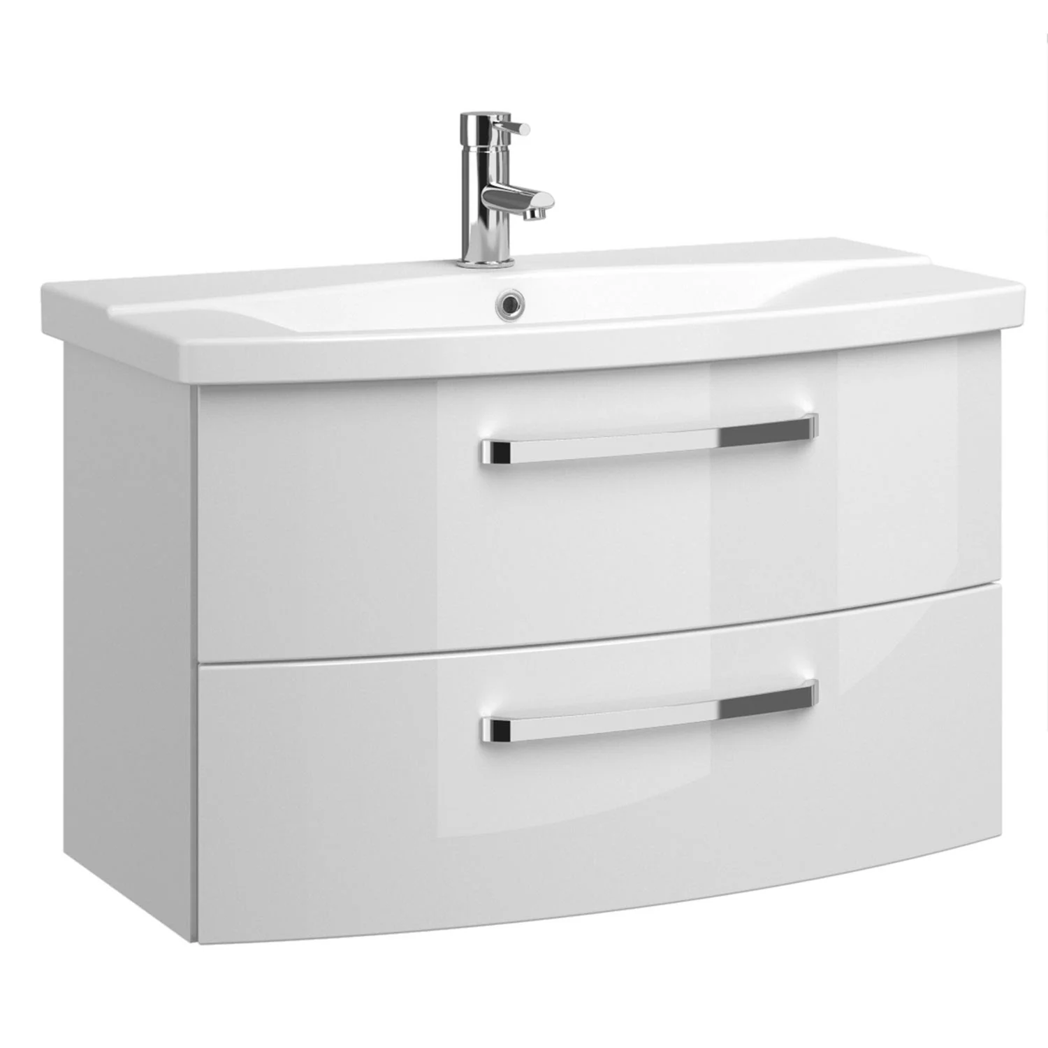 Pelipal Serie 4010 Waschtischunterschrank 80 cm mit 2 Auszügen Bild 2