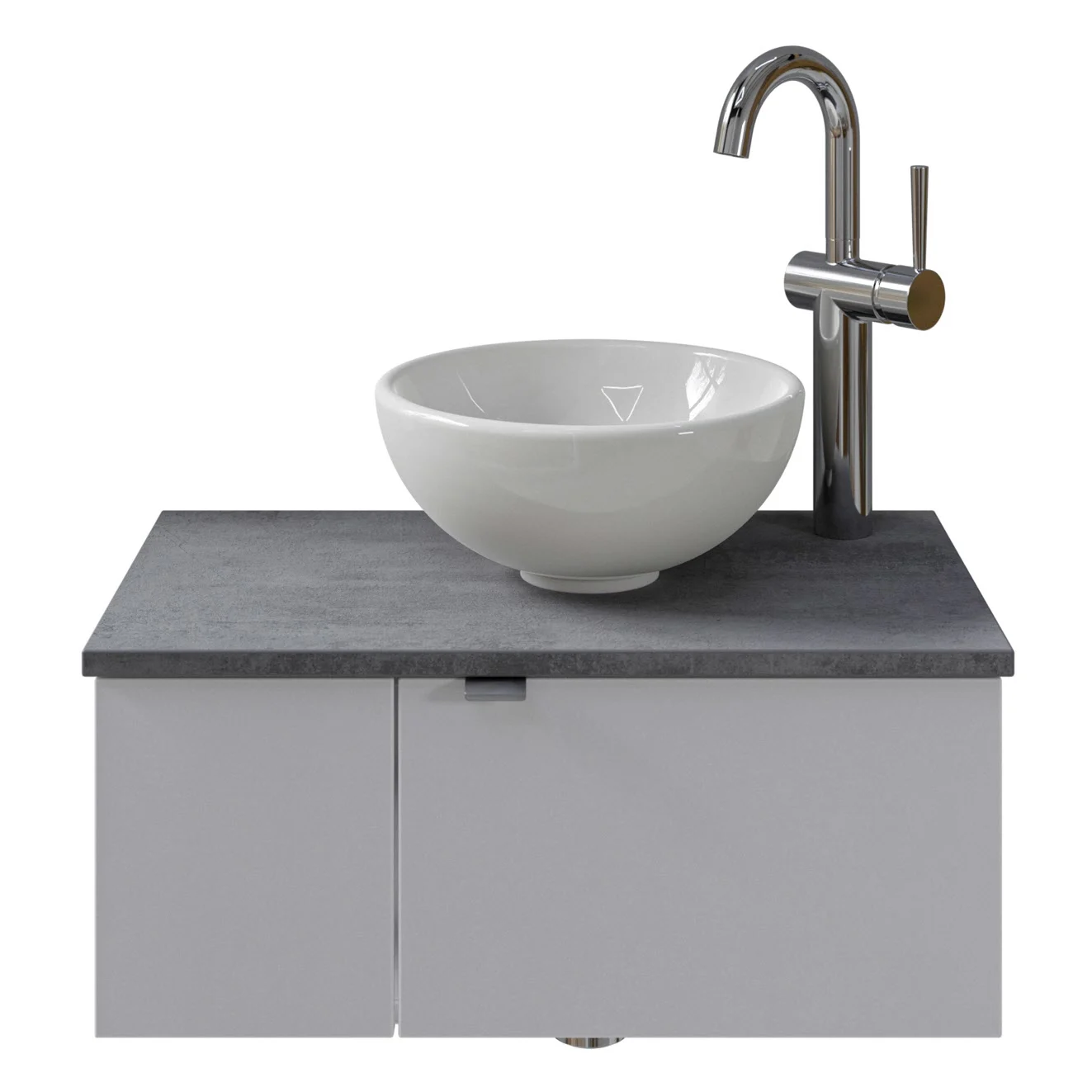 Pelipal Serie 6915 Waschtischunterschrank 60 x 32 x 24 cm mit 2 Drehtüren, Anschlag rechts Bild 6