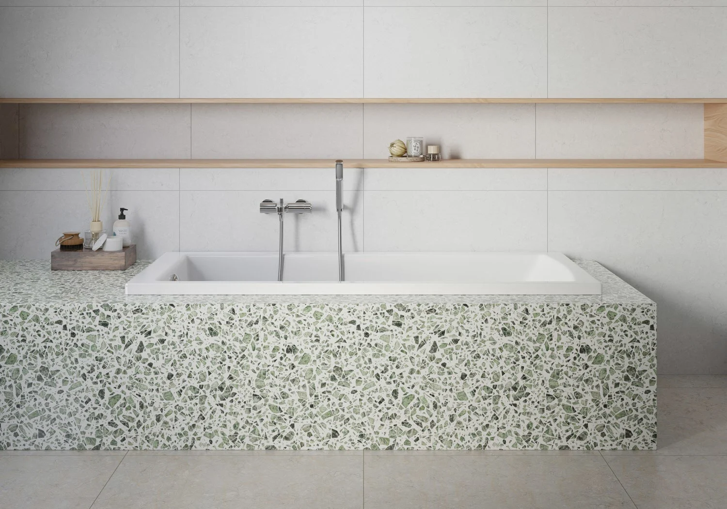 pianura Gina Solo-Badewanne 180 x 80 cm Bild 4