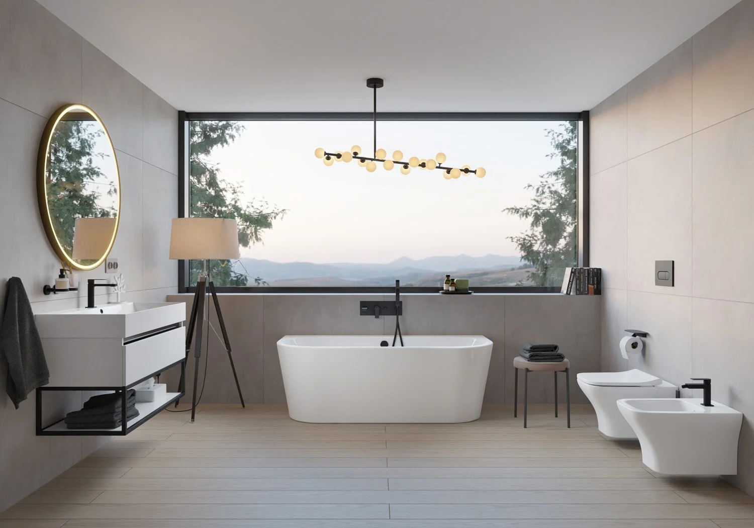 pianura Valentina Vorwand-Badewanne 180 x 80 cm Bild 7