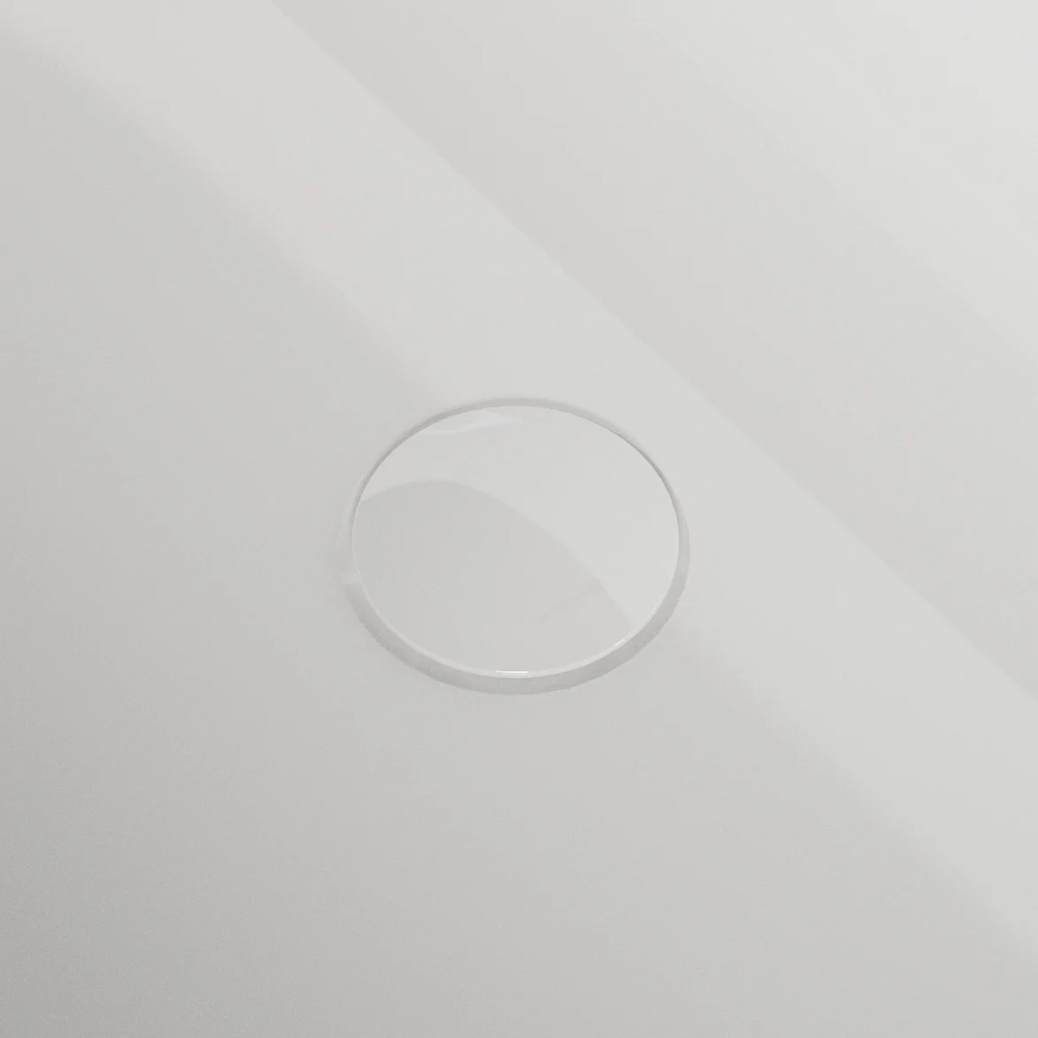 pianura Ausstattungsset zu Ab- und Überlaufgarnitur mit verdeckten Überlauf weiß