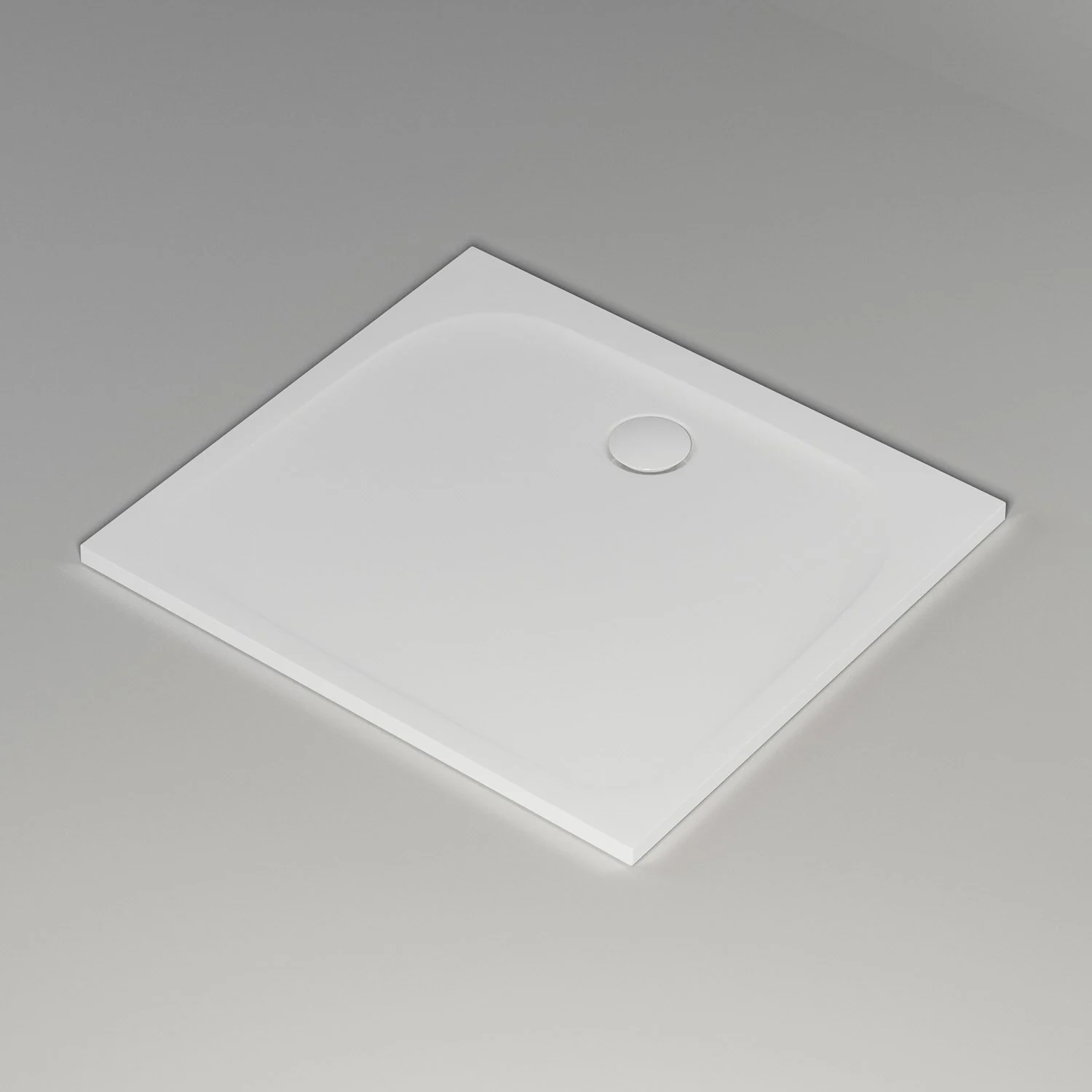 pianura Emilia mineral Duschwanne 100 x 80 x 3 cm Bild 2