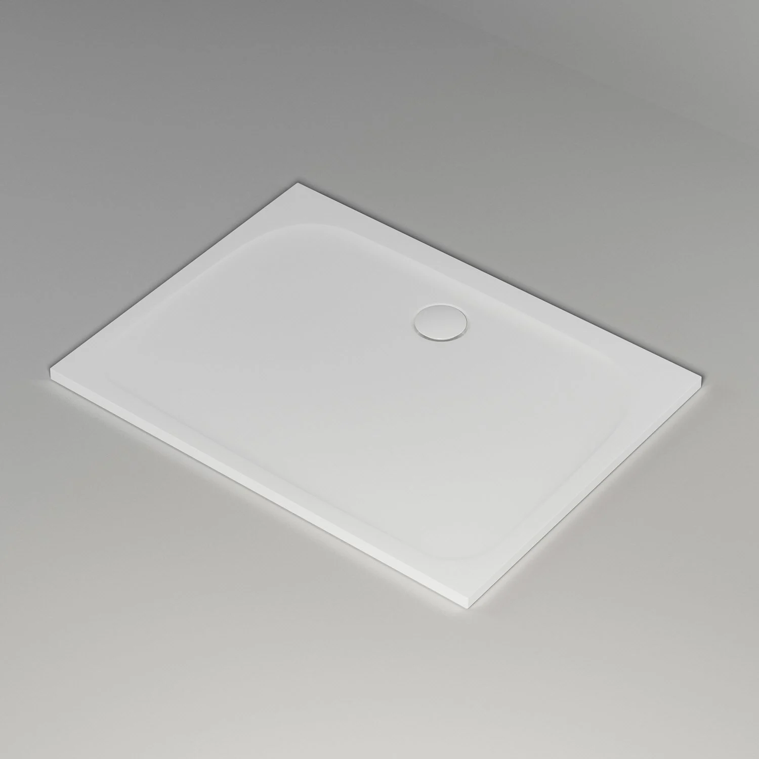 pianura Emilia mineral Duschwanne 120 x 90 x 3 cm Bild 2