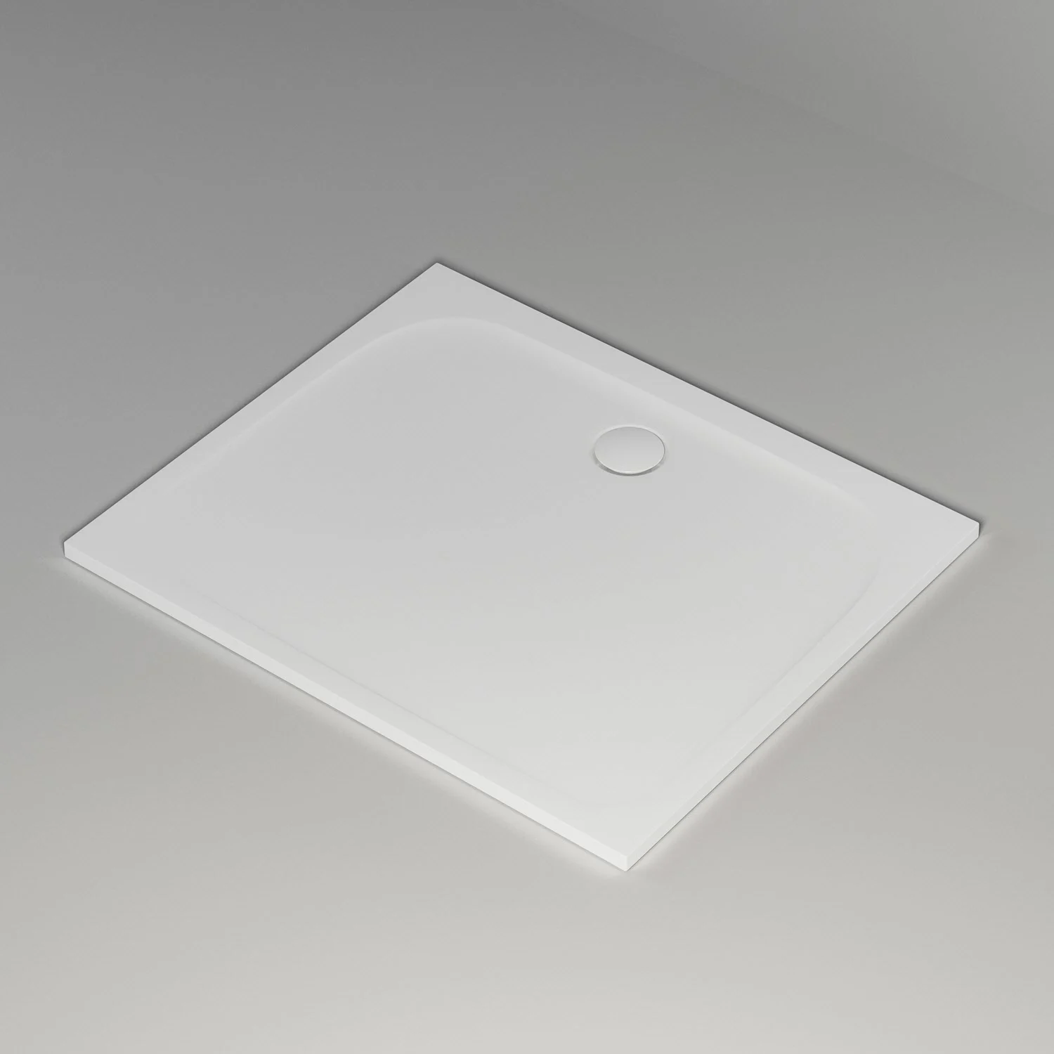 pianura Emilia mineral Duschwanne 120 x 100 x 3 cm Bild 2