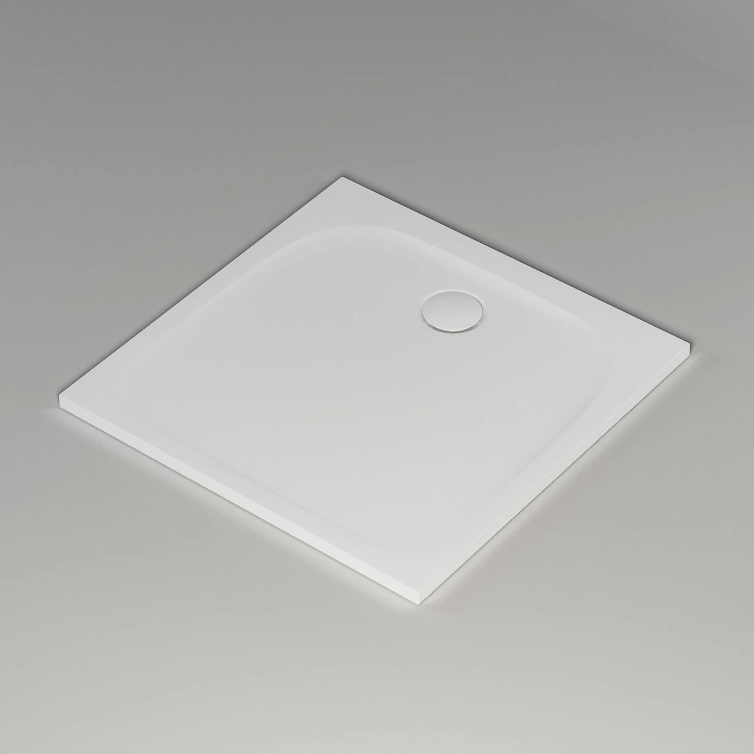 pianura Emilia mineral Duschwanne 90 x 90 x 3 cm Bild 2