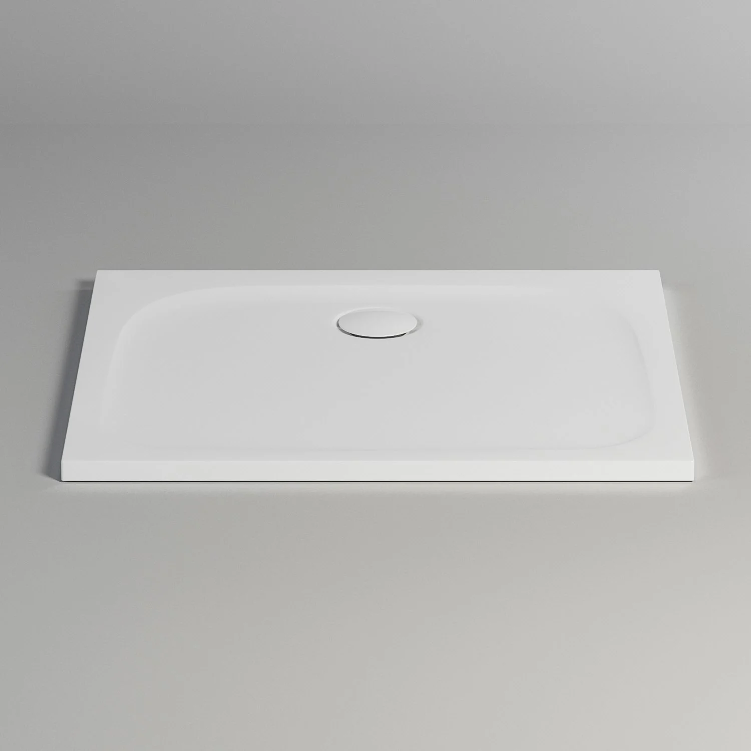 pianura Emilia mineral Duschwanne 90 x 80 x 3 cm Bild 3