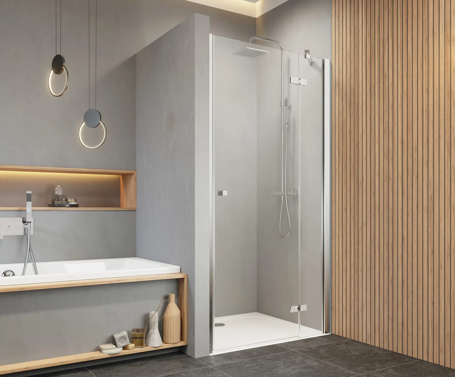 pianura Emilia mineral Duschwanne 90 x 90 x 3 cm Bild 4