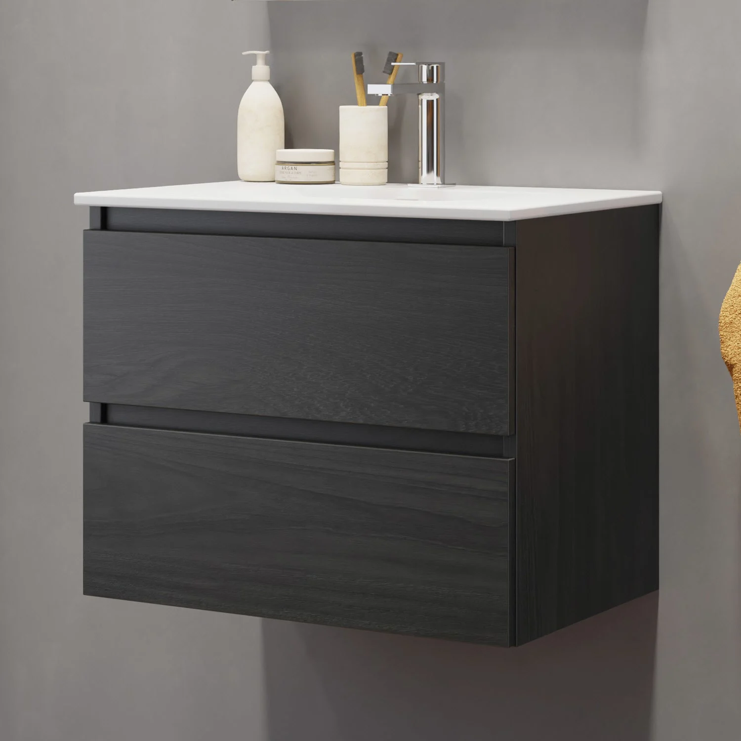 pianura Stella Waschtisch mit Unterschrank 62 cm