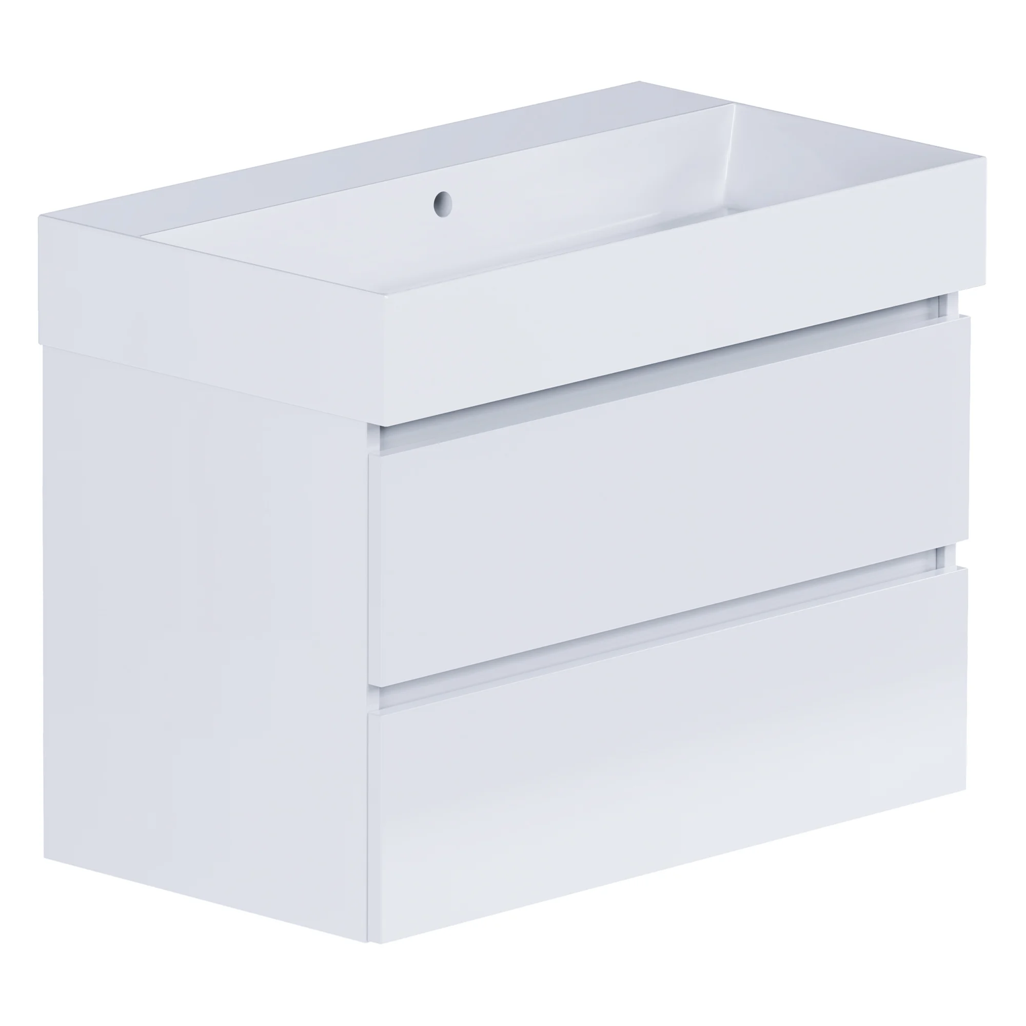 pianura Stella Waschtisch mit Unterschrank 81 cm, ohne Hahnloch Bild 2