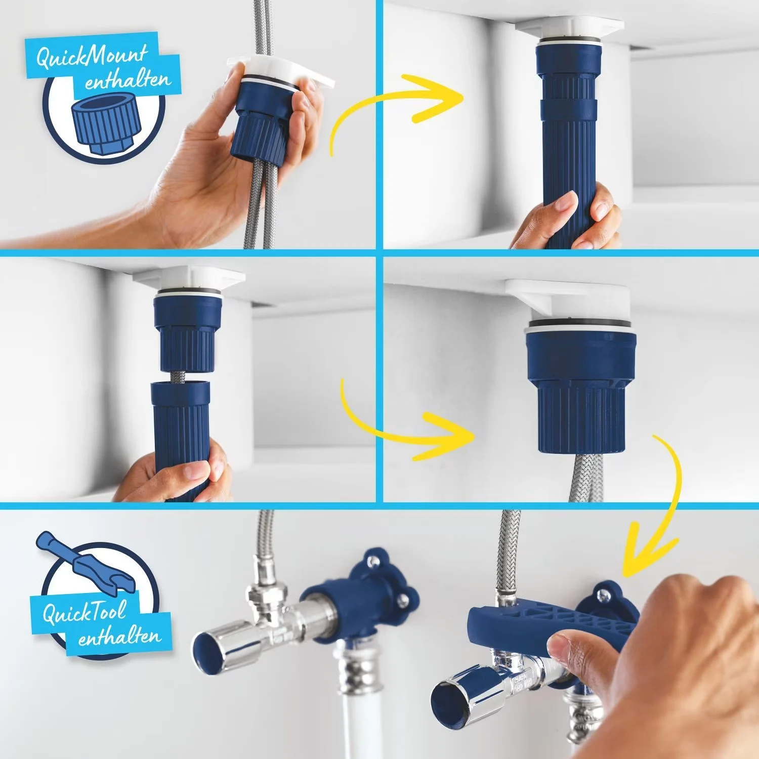 GROHE Start Einhand-Spültischbatterie 1/2", hoher Schwenkauslauf Bild 9