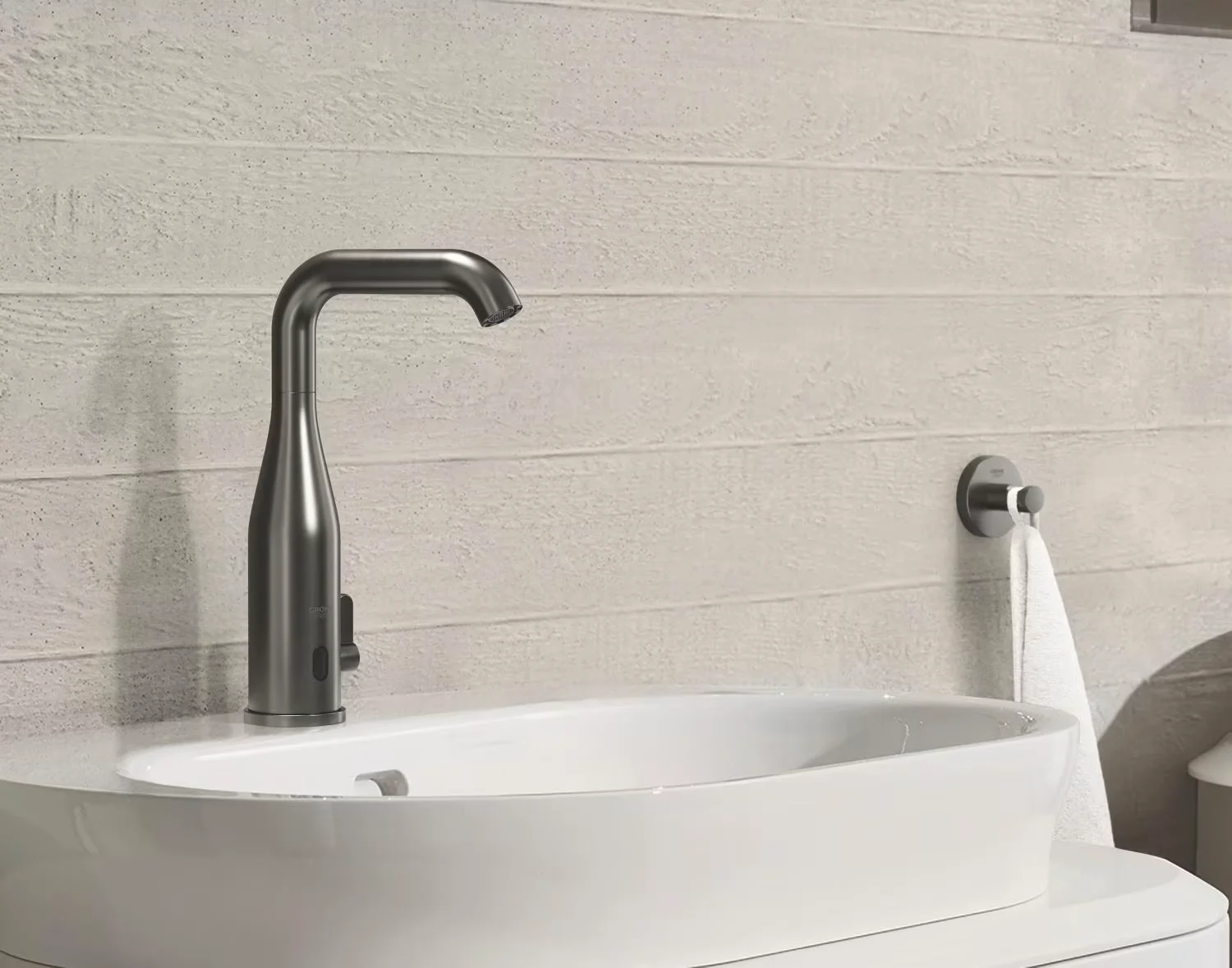 GROHE Essence E – układ elektroniczny na podczerwień do umywalki z baterią mieszającą Zdjęcie 3