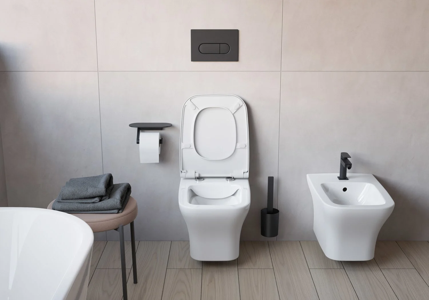 pianura WC Paket bestehend aus WC und WC Sitz Bild 2