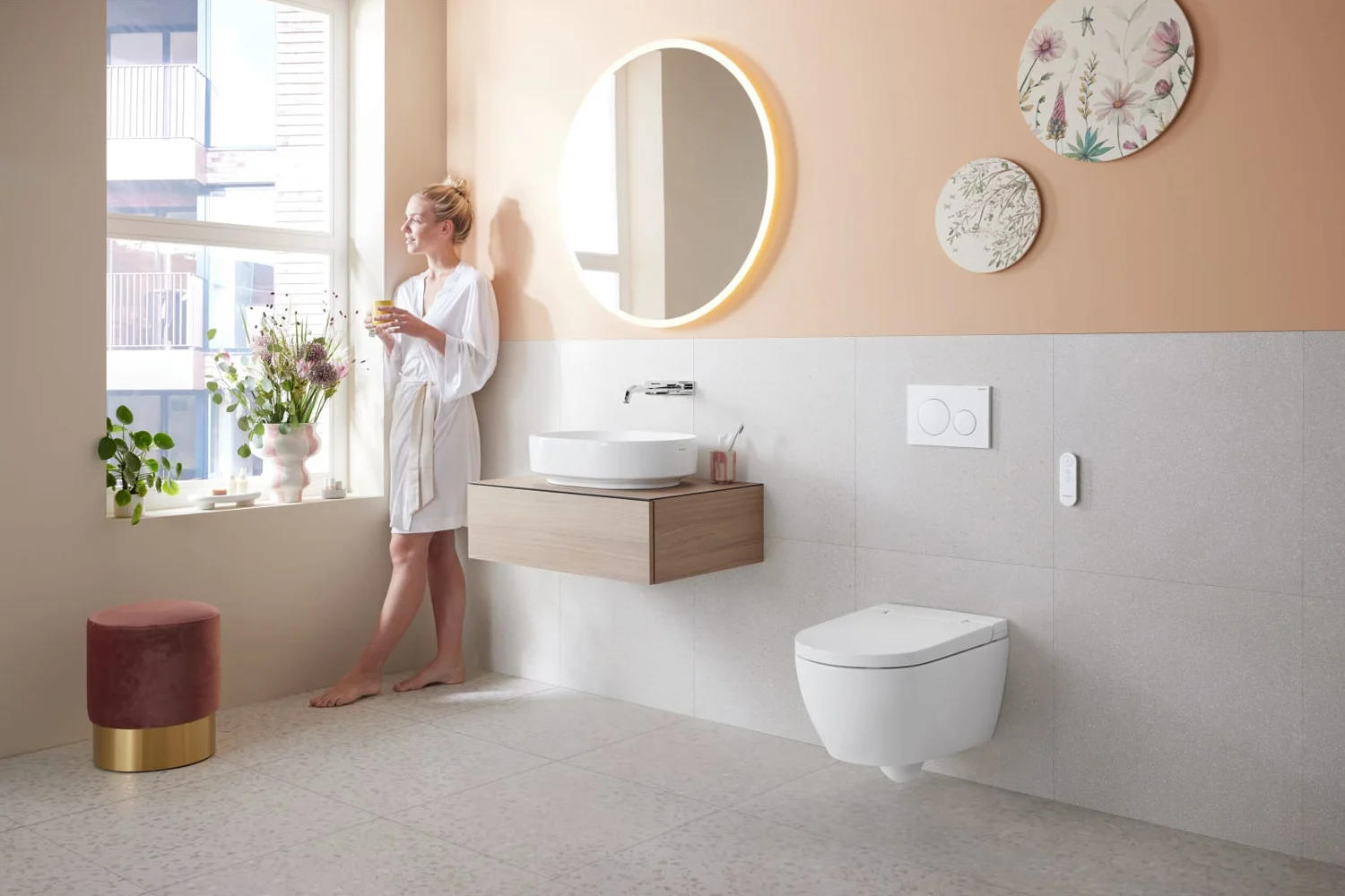 Geberit AquaClean Alba WC-Komplettanlage Wand-WC Bild 11