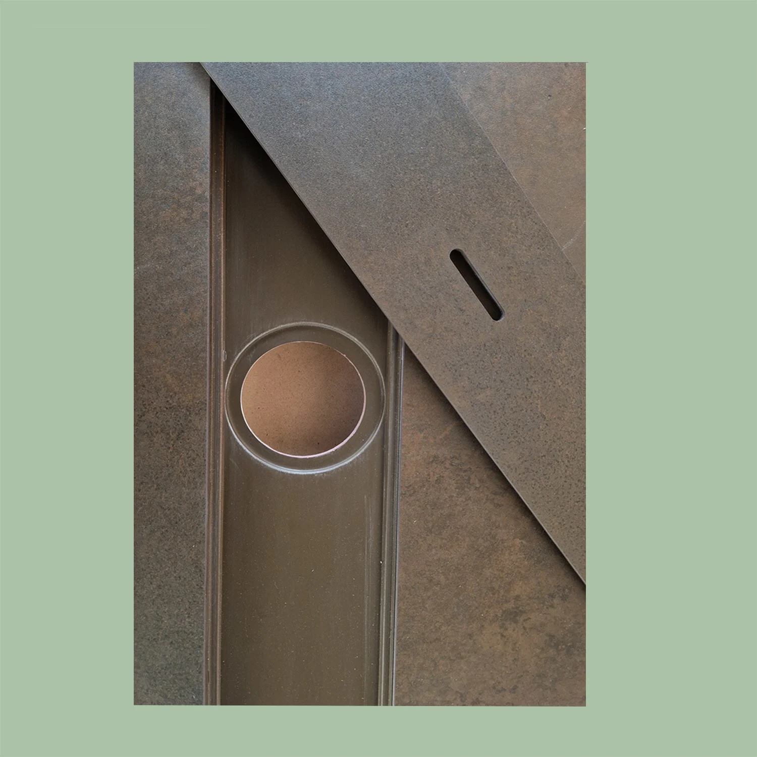 progettobagno Diamante Duschwanne 90 x 160 x 3,3 cm Feinsteinzeug Laminam® Bild 3