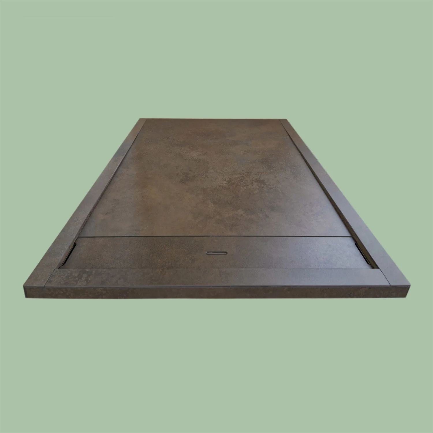 progettobagno Diamante Duschwanne 90 x 160 x 3,3 cm Feinsteinzeug Laminam® Bild 6