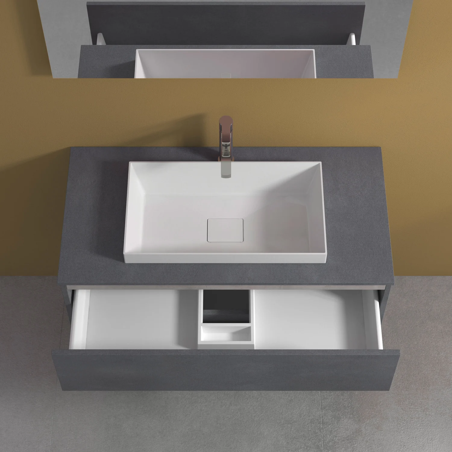 progettobagno Evo 54 Modular Waschtischkonsole  120 cm Bild 3