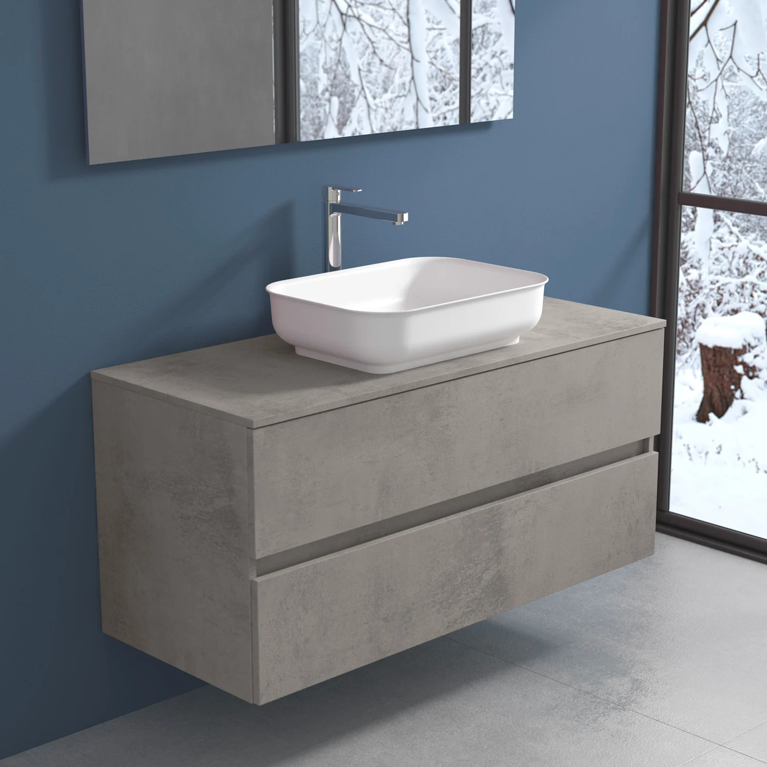 progettobagno Evo 54 Modular Waschtischkonsole  120 cm Bild 4
