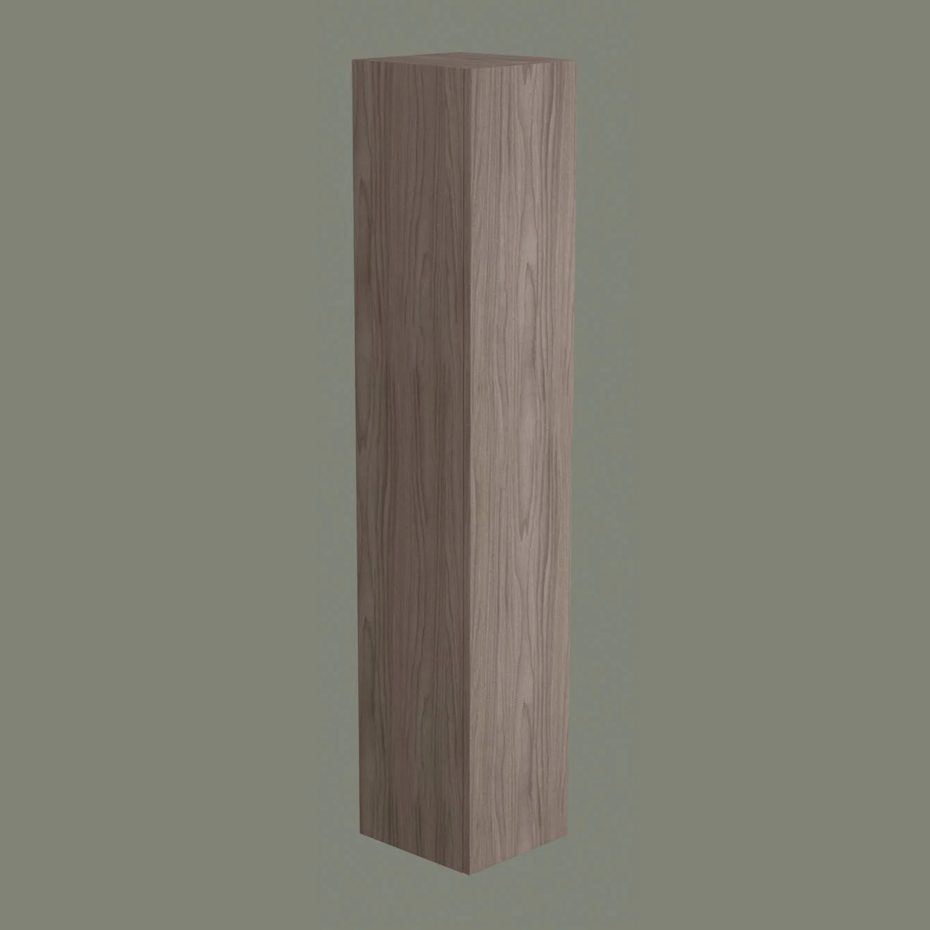 progettobagno Evo 54 Walnuss Vision Hochschrank 30 x 160 cm, Türanschlag rechts