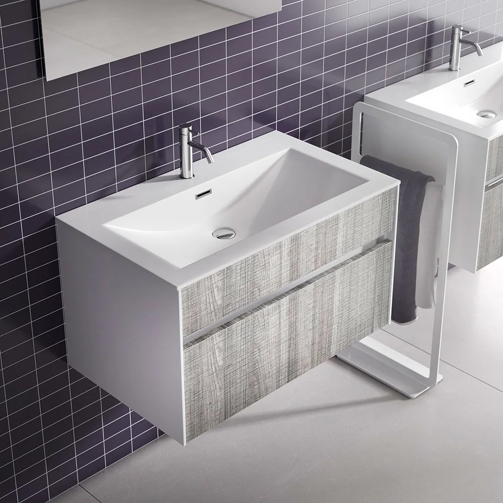 progettobagno Isola Waschtisch mit Unterschrank 80 cm Bild 2