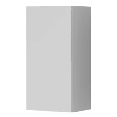 progettobagno Maggiore Halbhochschrank 40 x 80 cm, Anschlag rechts