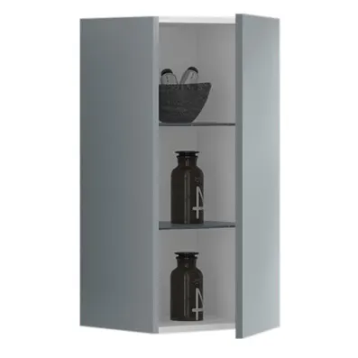 progettobagno Maggiore Halbhochschrank 40 x 80 cm, Anschlag rechts Bild 2