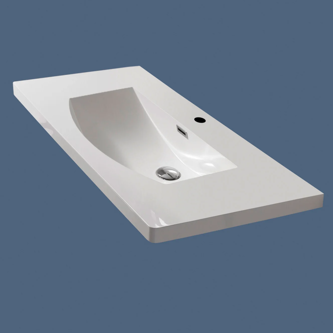 progettobagno Helen 90 cm Mineralgusswaschtisch