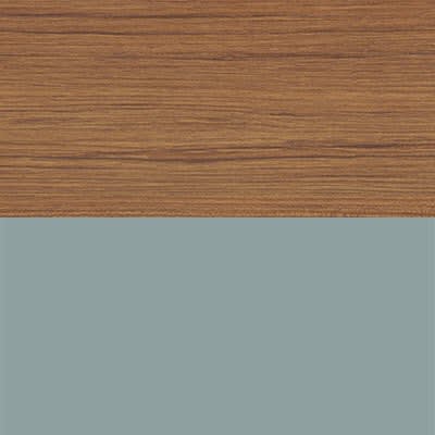 burgbad Fiumo Badmöbel-Set 102 cm mit Waschtisch und Unterschrank  mit Griff G0200 sowie mit Spiegelschrank