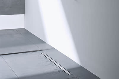 Duschrinnen für die Fläche