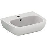 Lavabo D-Code Duravit 55 Cm Bianco - Monoforo Con Troppopieno