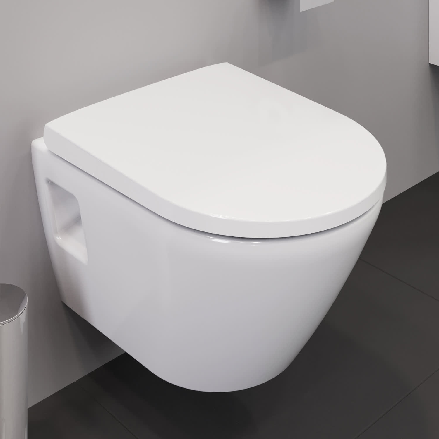 Duravit DNeo WandWCSet Rimless, CompactTiefspüler 45870900A1 MEGABAD
