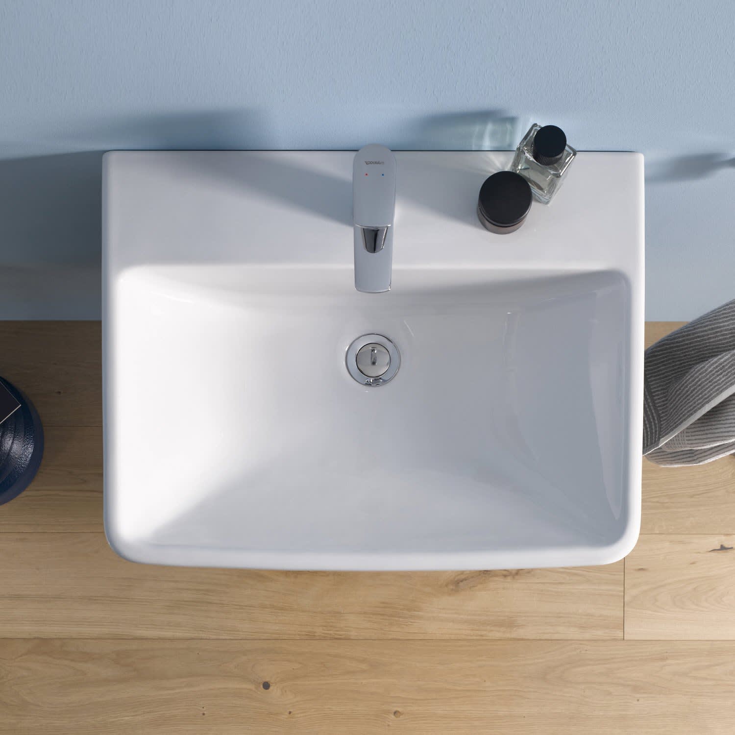 Duravit No. 1 Möbelwaschtisch 65 cm, mit 1 Hahnloch 2375650000 