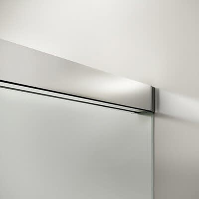 DUSCHOLUX Bella Vita 3 Seitenteil links 80 x 200 cm, mit CareTec Pro-Beschichtung