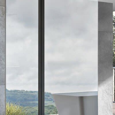 DUSCHOLUX Bella Vita 3 Seitenteil rechts 90 x 200 cm, mit CareTec Pro-Beschichtung