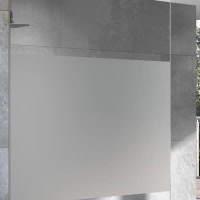 DUSCHOLUX Bella Vita 3 Drehfalttür 100 x 200 cm für Eckeinstieg, Anschlag links mit CareTec Pro-Beschichtung