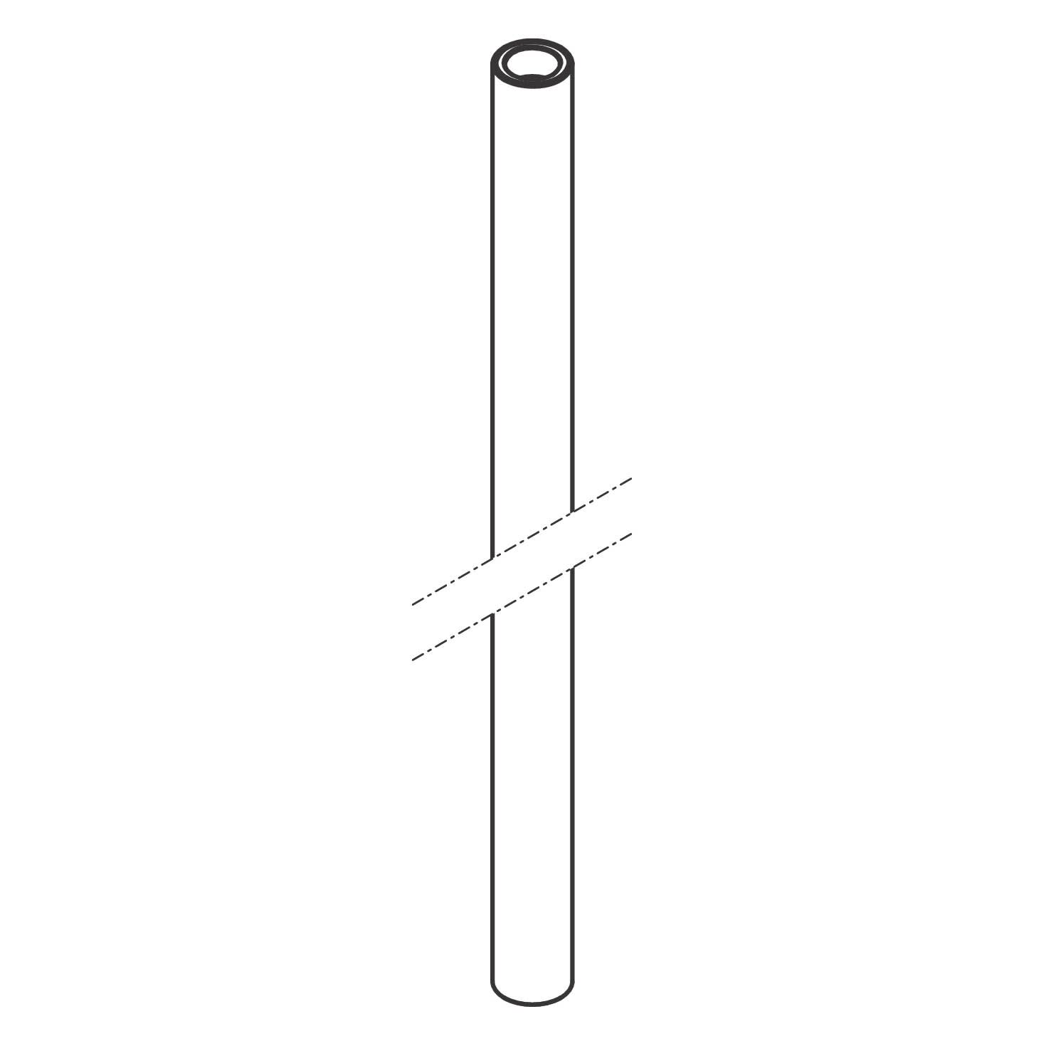 hansgrohe Showerpipe Ersatz-Steigrohr 94,5 cm - MEGABAD