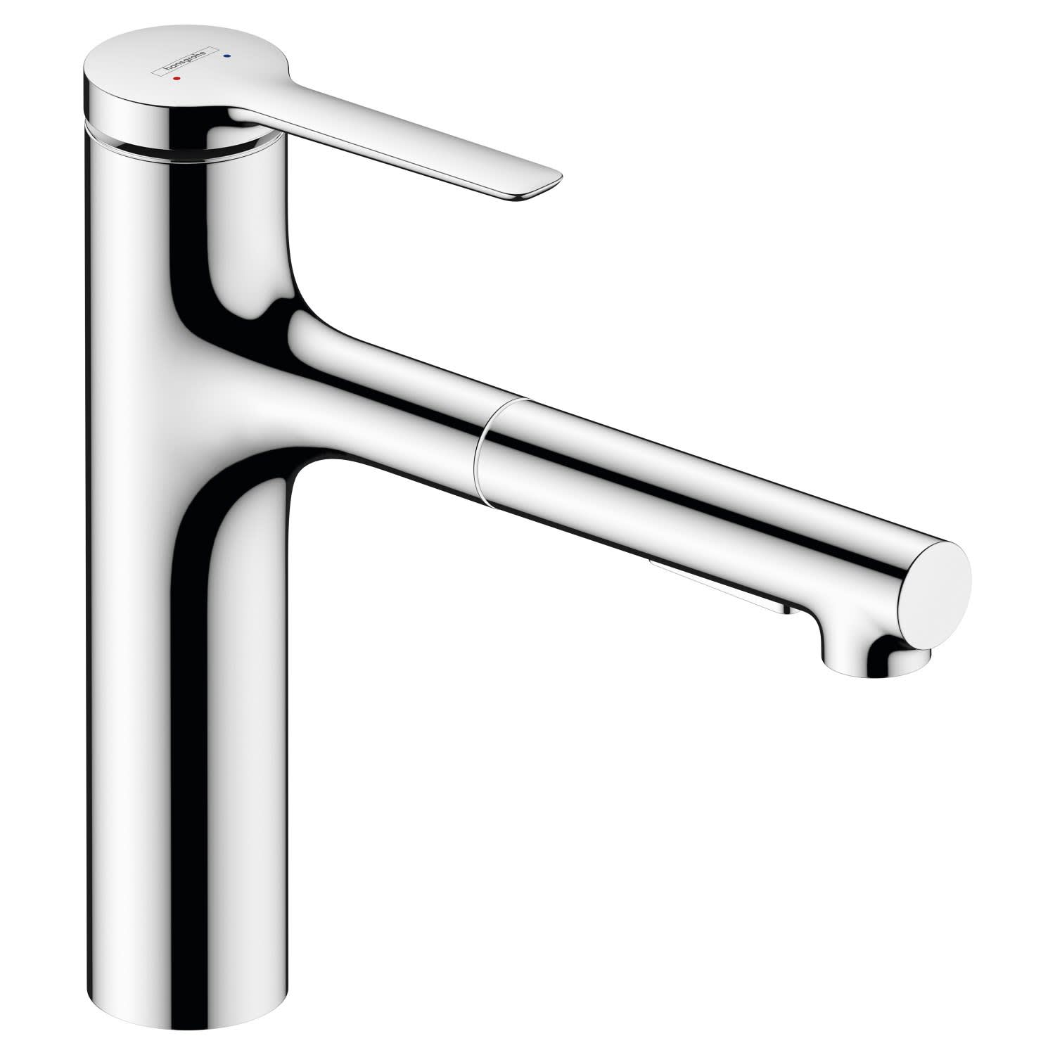 hansgrohe Zesis M33 Einhebel-Küchenarmatur 160, Ausziehbrause, 2 