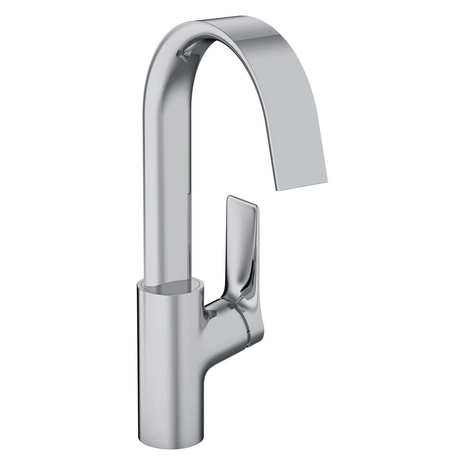 Hansgrohe Vivenis Waschtisch-Armatur Mattweiß – 2 Griffe, 3-Loch, 7,6 Cm Hoch – Moderne Badarmatur