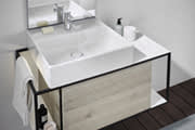 Waschtischkombinationen mit Keramik-Waschtisch