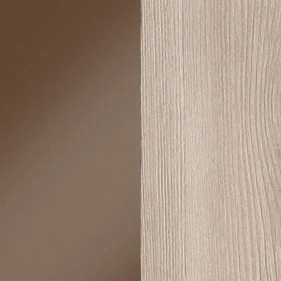 burgbad Yumo Hochschrank 50 x 32 x 176 cm mit Griff G0179 und LED-Innenbeleuchtung, Regal rechts