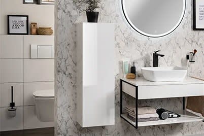 Hoch- und Seitenschränke