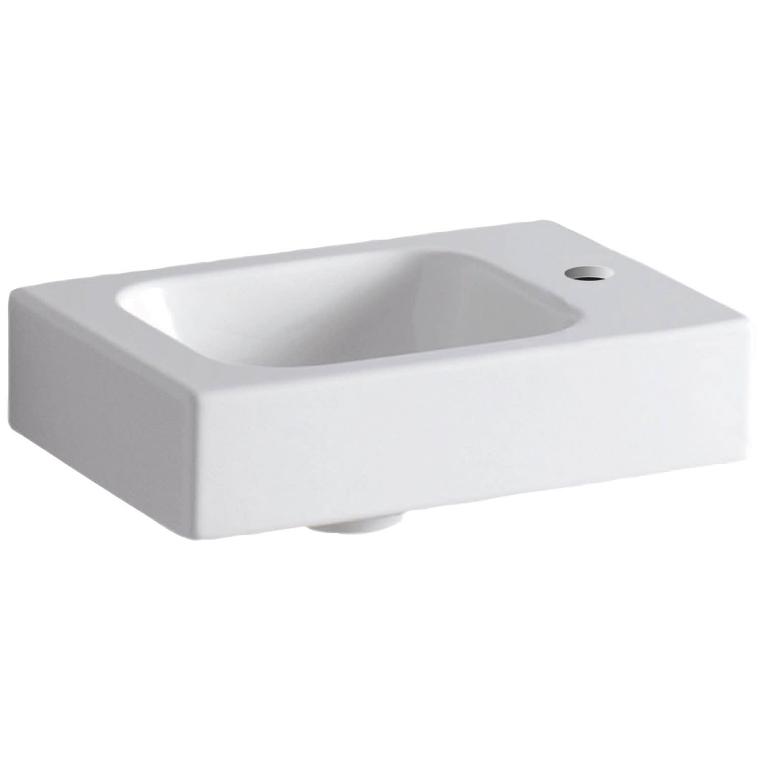 Geberit iCon Handwaschbecken 38 cm mit Hahnloch rechts - MEGABAD