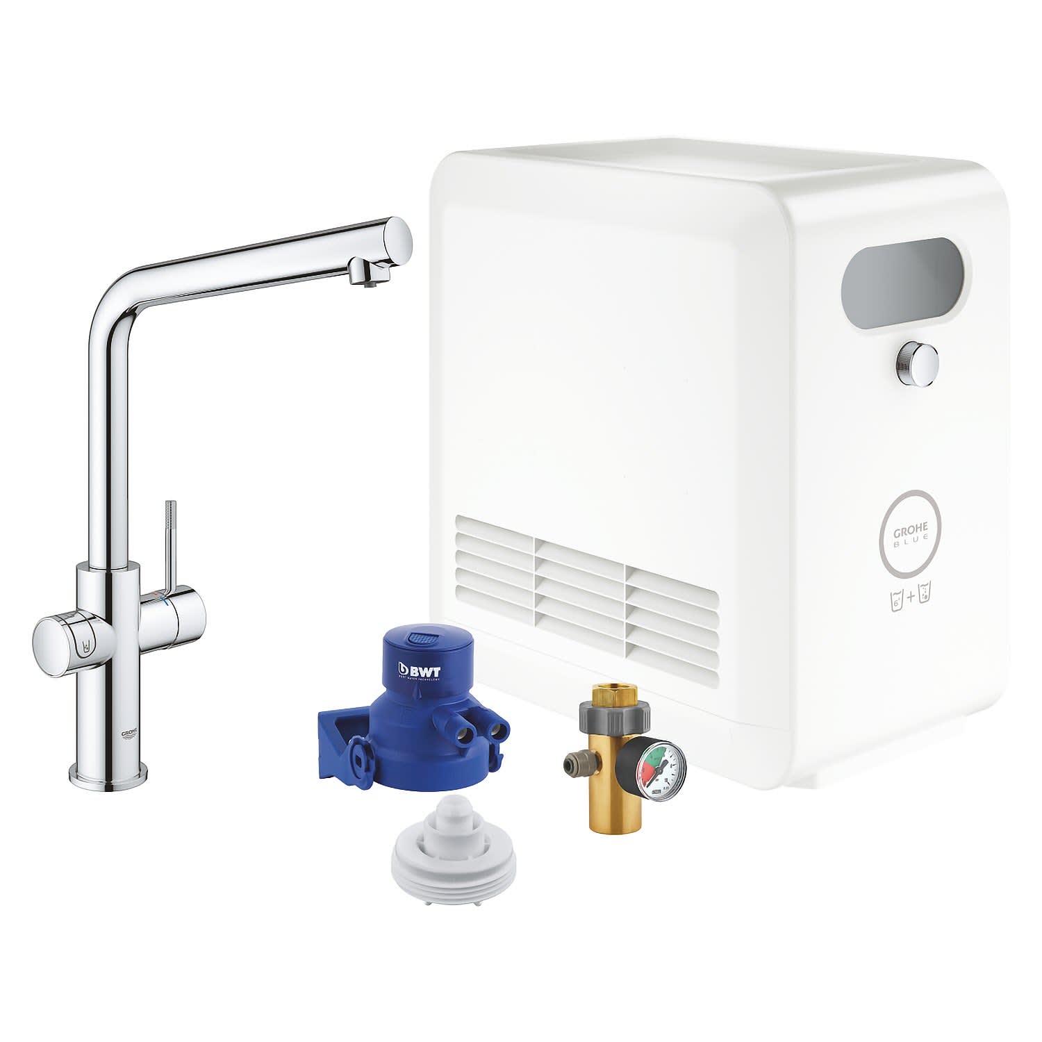 GROHE Blue Professional L-Auslauf Kit 31347003 - MEGABAD