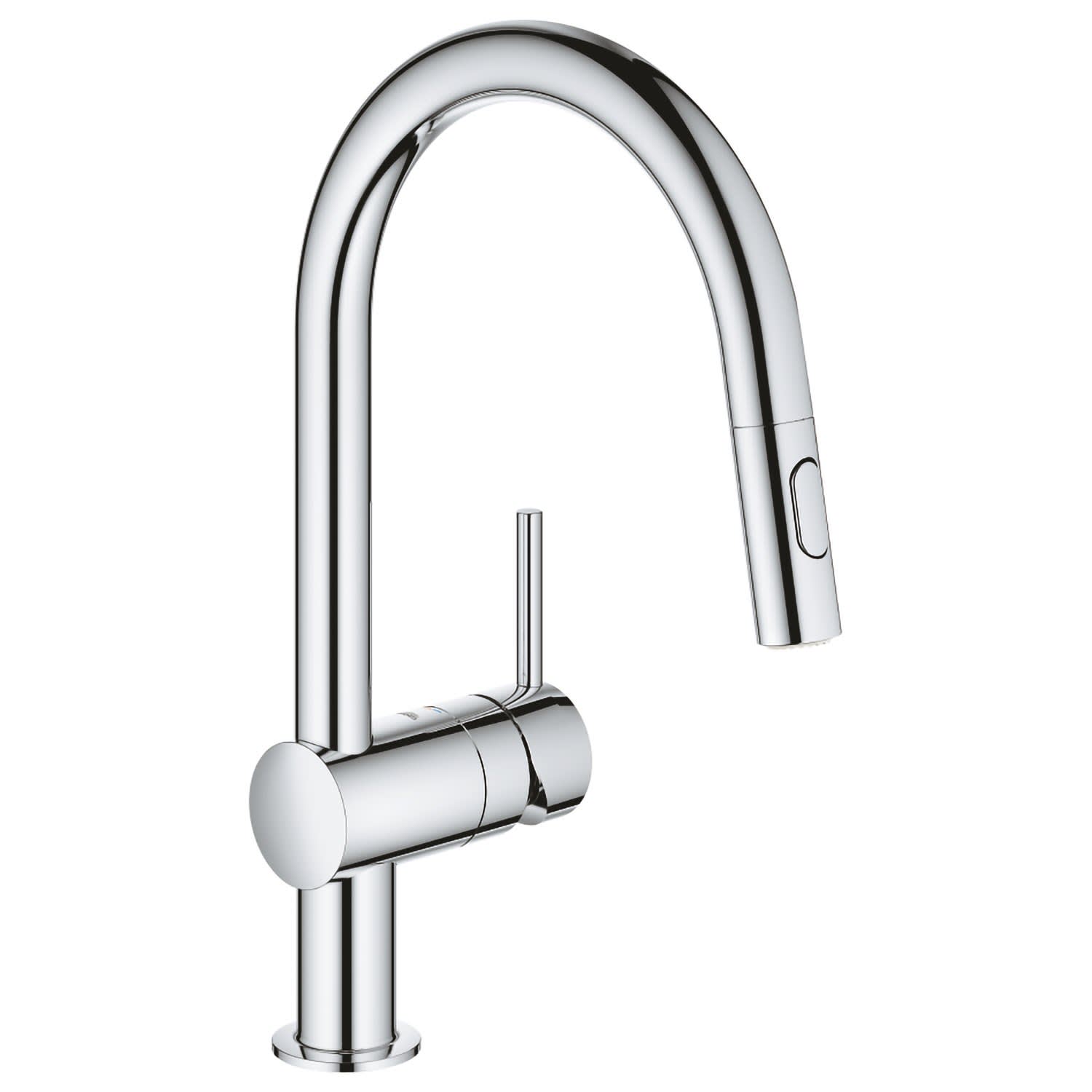 GROHE Minta Einhand-Spültischbatterie mit herausziehbarer  