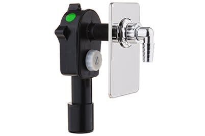 Siphons und Spülenstopfen