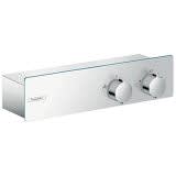 Hansgrohe ShowerTablet 350 Duschthermostat - Aufputz Weiß/Chrom Mit Ablage