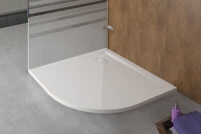 Viertelkreisduschwannen