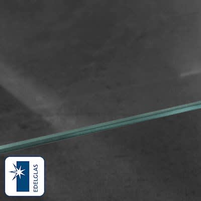 HSK Favorit Nova Seitenwand zu Badewannenaufsatz, Wandanschlag links