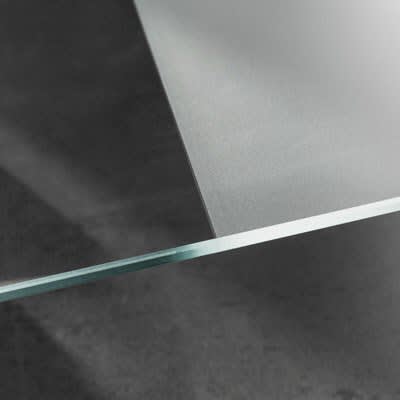 HSK Favorit Nova Badewannenaufsatz 2-teilig 114 cm, Anschlag links