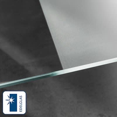 HSK Favorit Nova Badewannenaufsatz 2-teilig 114 cm, Anschlag links